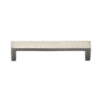 M Marcus Heritage Brass Hammered Wide Metro Design Cabinet Pull 101mm Centre to Centre